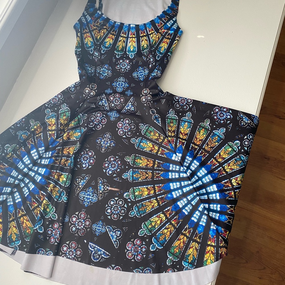 Stained glass blackmilk dress